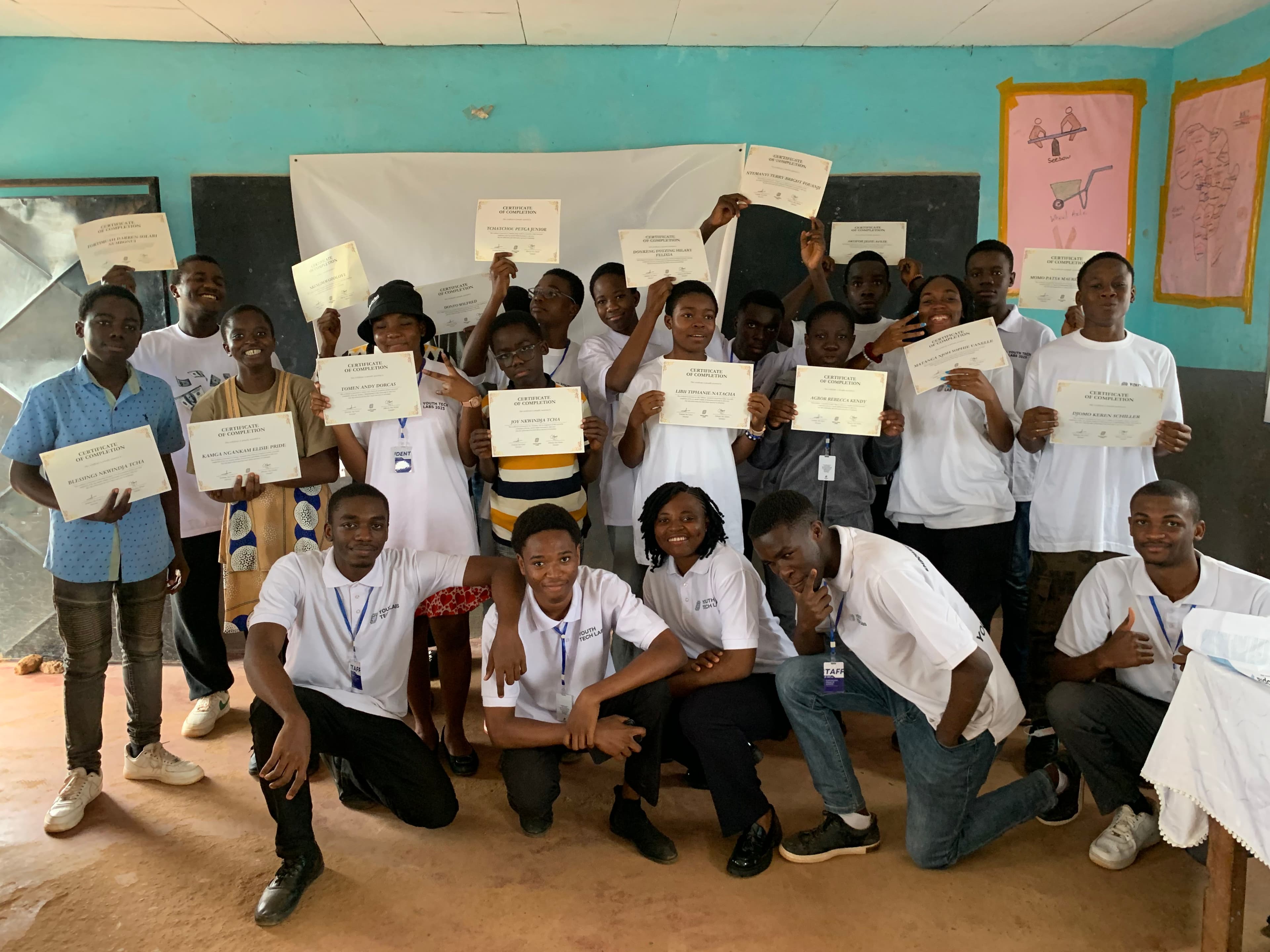 Youth Tech Foundation certificate celebration